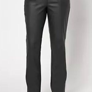 Belle by Kim Gravel Petite Rebelleious Coated Twill Baby Boot Pant, size 14P